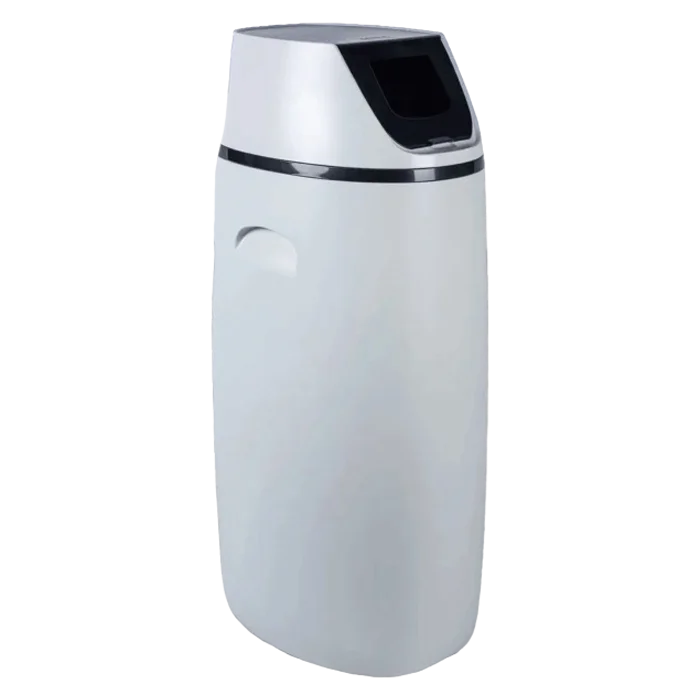 Кабинетный фильтр для умягчения воды SiberianAqua IQ GreyEdition 1800, водоочиститель 1800л/ч в комплекте с ионообменной смолой. Компактный умягчитель premium для семьи из 2-6 человек
