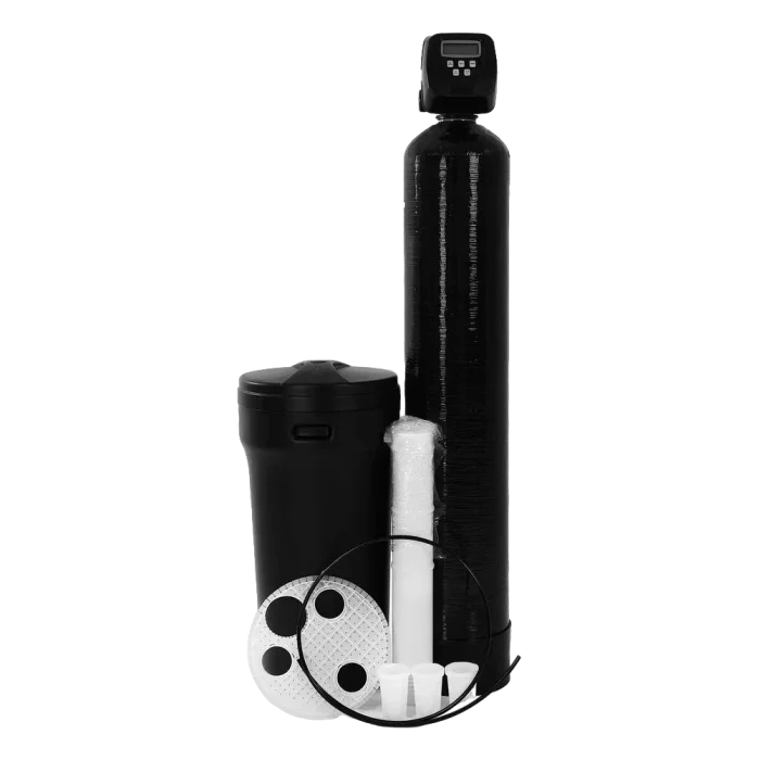 Магистральный фильтр для воды Premium Water-Pro AV 1252 с клапаном Clack WS1CI (США), водоочиститель производительностью до 2000 л/ч. Ионообменная система очистки воды: умягчение и обезжелезивание.