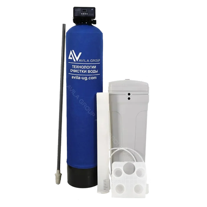 Система очистки воды из скважины Water-Pro AV 1252 RunXin F117Q3 фильтр умягчения и обезжелезивания.