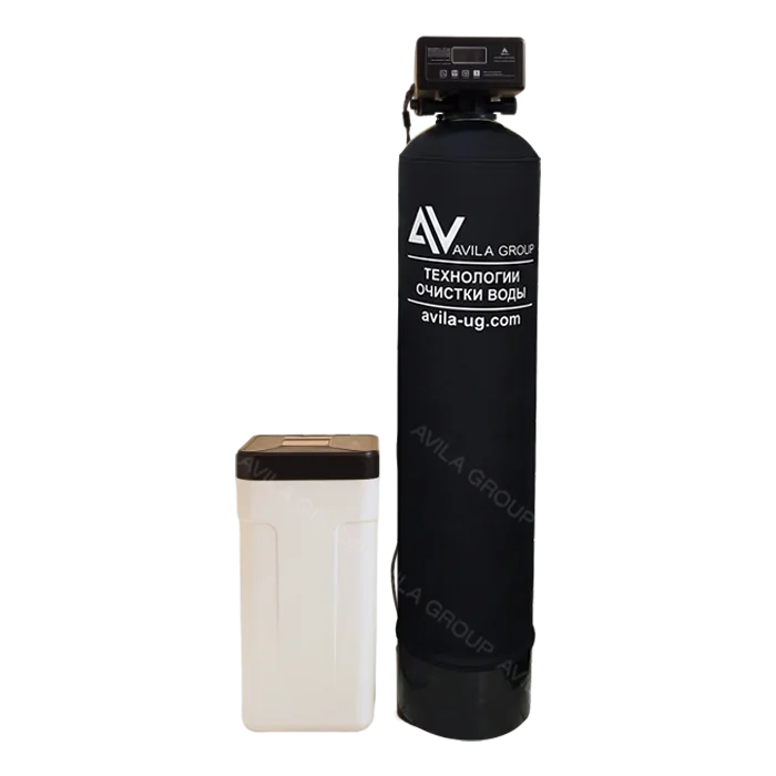 Cистема очистки воды из скважины Water-Pro AV 0844 RUNXIN F117Q3, фильтр умягчения и обезжелезивания воды для дома