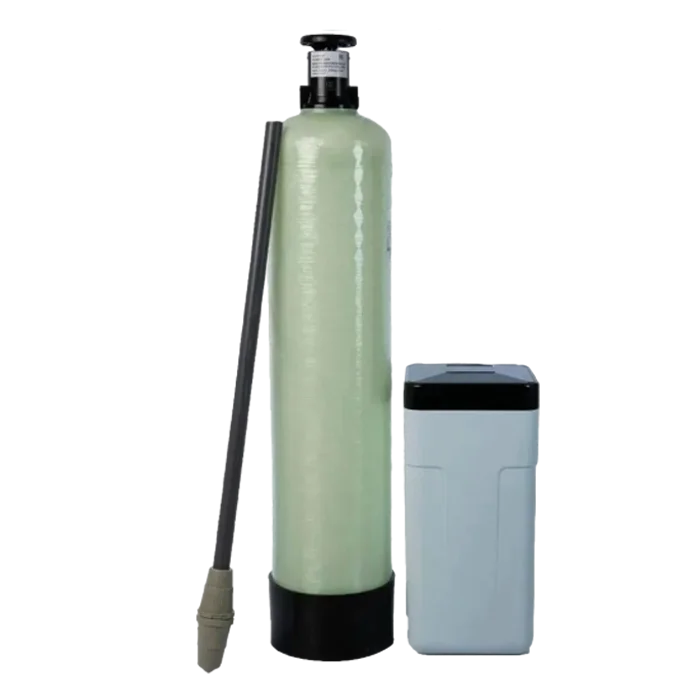 Магистральный фильтр для очистки воды из скважин Water-Pro AV 0835 RunXin F64B водоочиститель под загрузку 800 л/ч, ионообменная система очистки воды, умягчитель, обезжелезиватель,6 кг