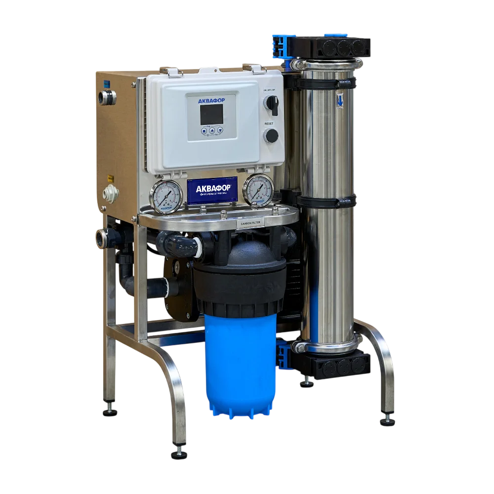 Обратноосмотическая система с нержавеющим каркасом APRO 150 SST