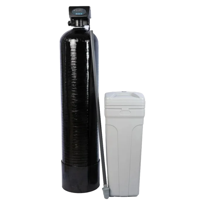 Магистральный фильтр для воды из скважин Water-Pro AV 1354 RunXin F65P3- водоочиститель под загрузку 3300 л/ч, ионообменная система очистки воды, умягчитель, обезжелезиватель 17,5кг