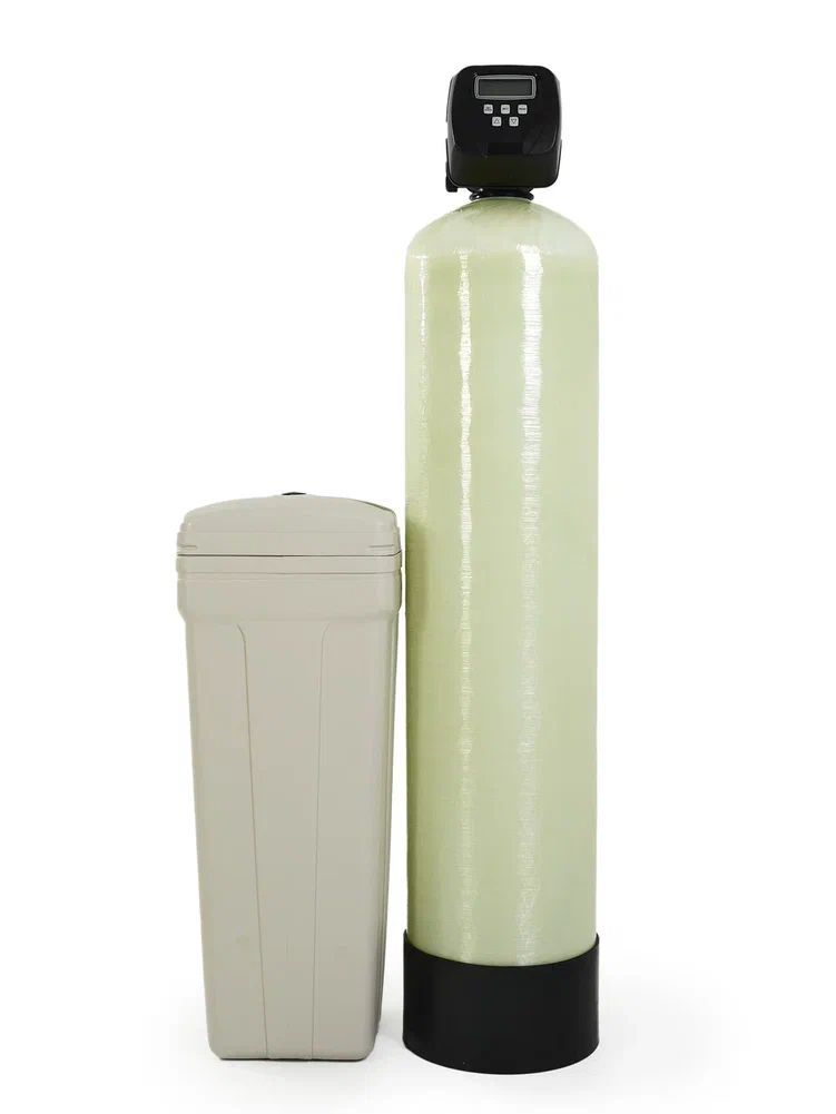 Cистема очистки воды из скважины Water-Pro 1354 Clack WS1 CI (США), фильтр умягчения и обезжелезивания для дома