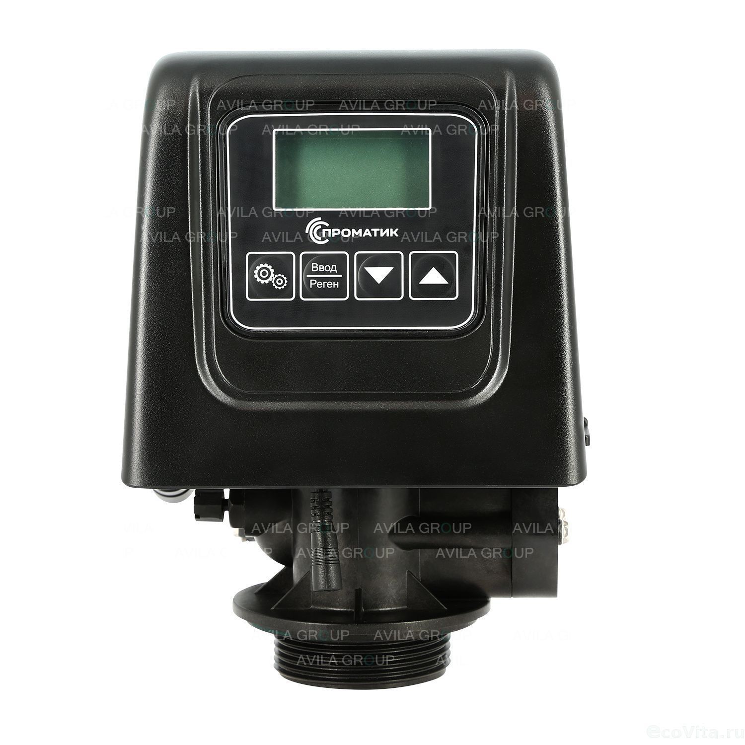 Русифицированный автоматический блок управления Проматик 100 С5 до 4000л/ч. Новый надежный и понятный клапан управления для умягчителей.